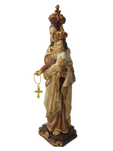 画像2: 聖像 ロザリオの聖母マリア(20cm) ※返品不可商品
