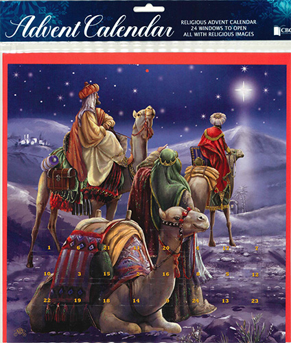 画像1: アドベントカレンダー 封筒付 95049B　※返品不可商品 