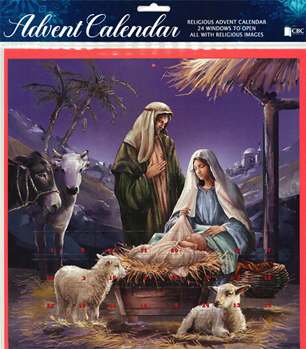 画像1: アドベントカレンダー 封筒付 95049A　※返品不可商品 