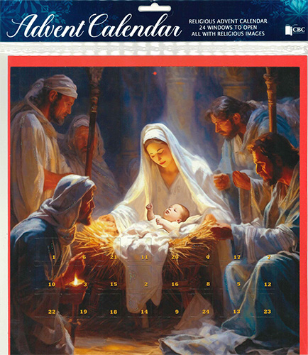 画像1: アドベントカレンダー 封筒付 95053A　※返品不可商品 