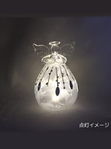 画像2: クリスマスオーナメント 天使（LEDライト）※返品不可商品