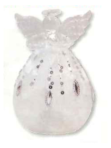 画像1: クリスマスオーナメント 天使（LEDライト）※返品不可商品