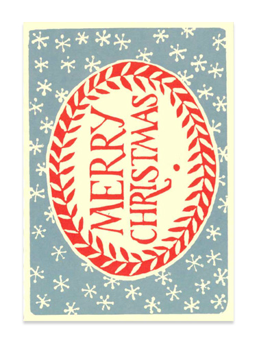 画像1: 二つ折りクリスマスカード MerryChristmas(red) ※返品不可商品