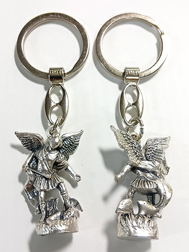 画像1: メタルキーホルダー（大天使聖ミカエル） ※返品不可商品 