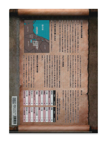 画像3: クリアファイル 死海写本ガイド ※返品不可商品