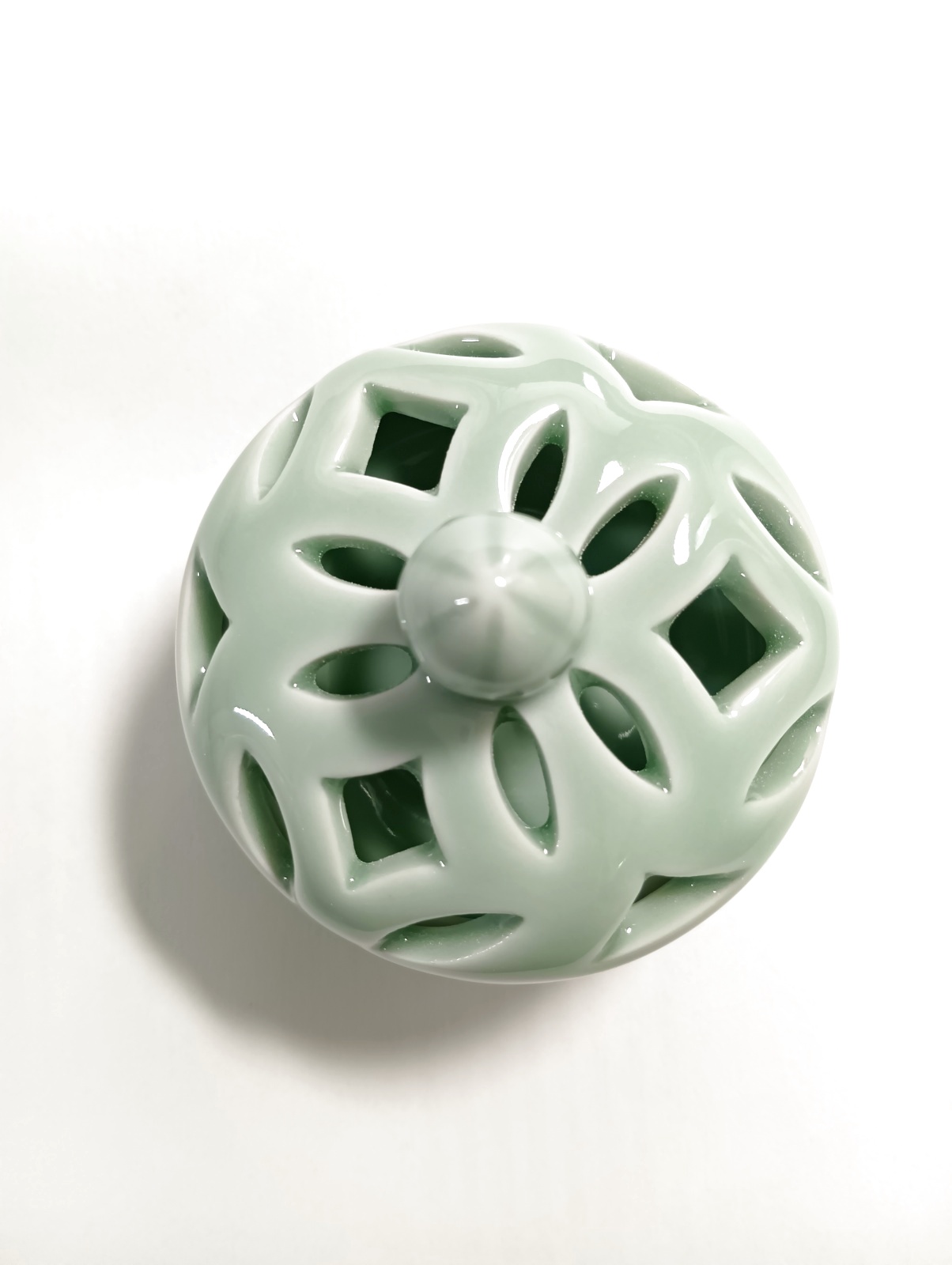 画像3: 香炉　青磁七宝豆　有田焼  ※返品不可商品 