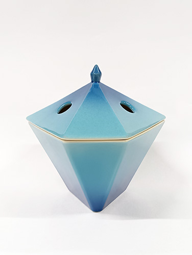 画像1: 香炉　縁（青 / blue） ※返品不可商品 