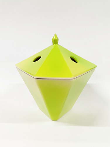 画像1: 香炉　縁（黄緑/ yellow green） ※返品不可商品 