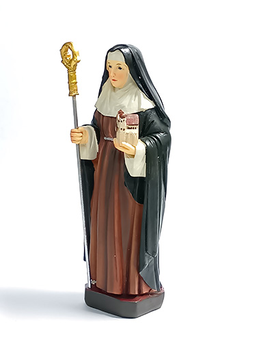 画像2: 聖ブリジッタ像(Saint Brigid) 約13cm　※返品不可商品