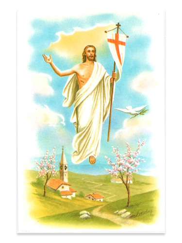 画像1: フィデスポストカード 復活のイエス (5枚組) ※返品不可商品
